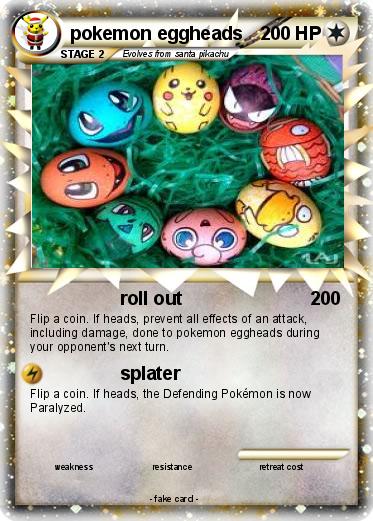 Pokemon pokemon eggheads