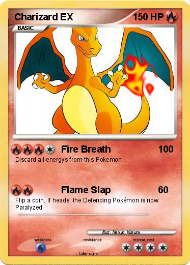 Pokemon Charizard EX