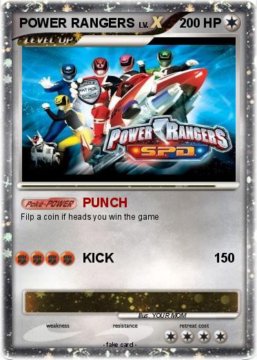 Pokemon POWER RANGERS