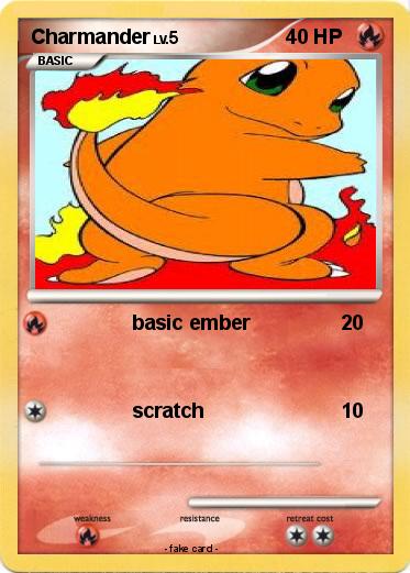 Pokemon Charmander