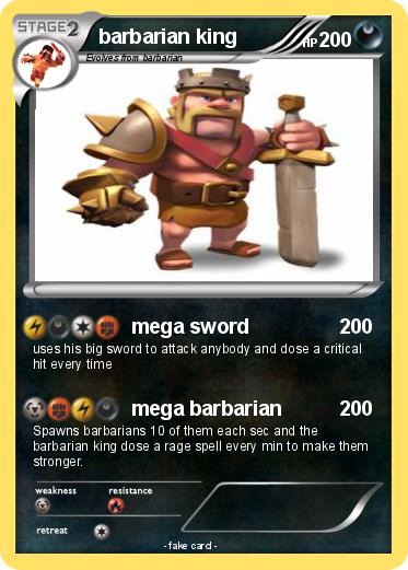 Pokemon barbarian king