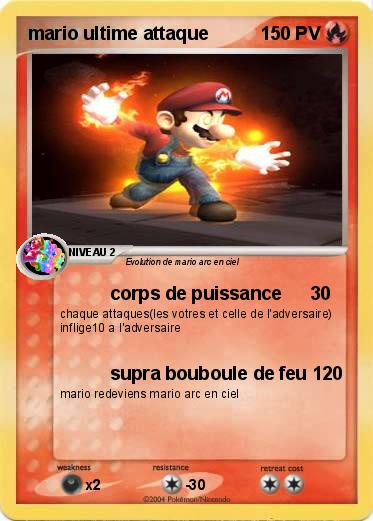 Pokemon mario ultime attaque