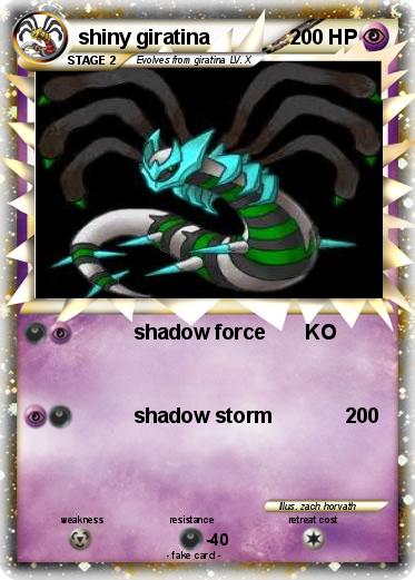 Pokemon shiny giratina