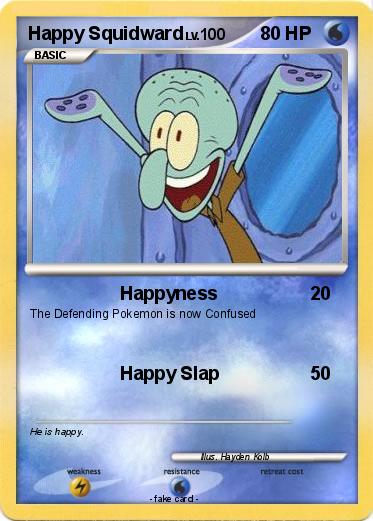 Pokemon Happy Squidward