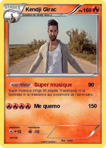 Pokemon Kendji Girac