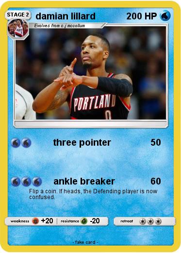 Pokemon damian lillard