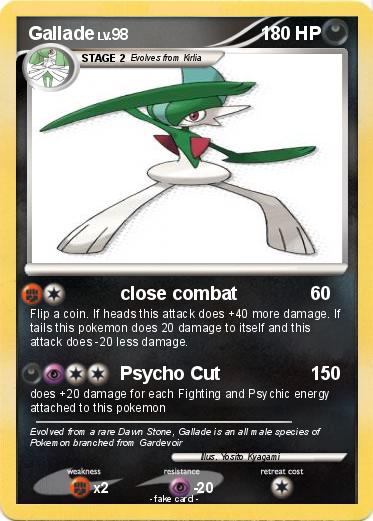 Pokemon Gallade