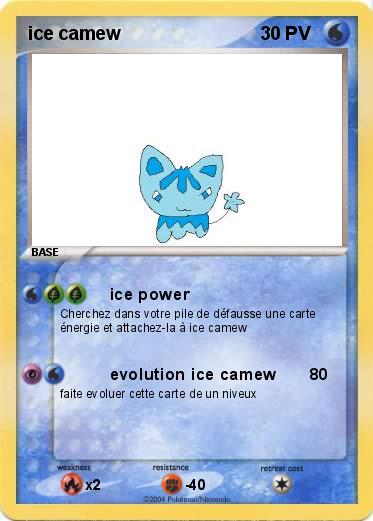 Pokemon ice camew