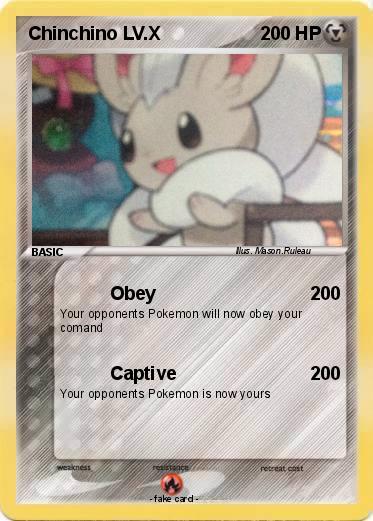 Pokemon Chinchino LV.X