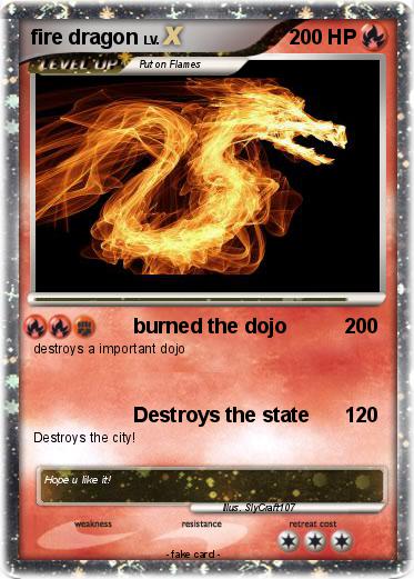 Pokemon fire dragon