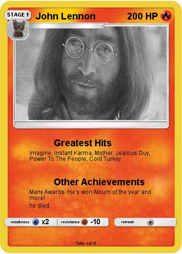 Pokemon John Lennon