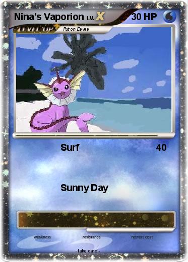 Pokemon Nina's Vaporion