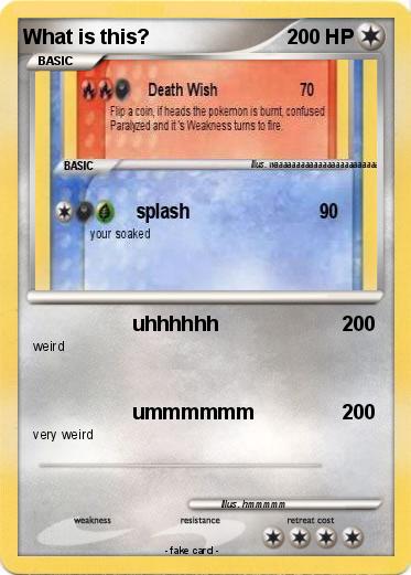 Pokemon What is this?