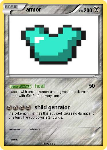 Pokemon armor