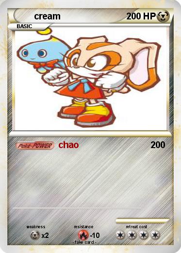 Pokemon cream