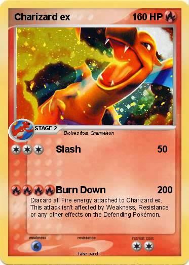 Pokemon Charizard ex