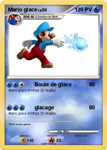 Pokemon Mario glace