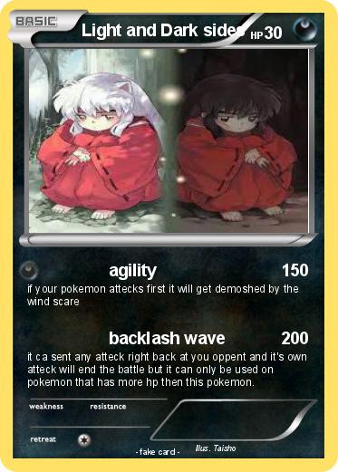 Pokemon Light and Dark sides
