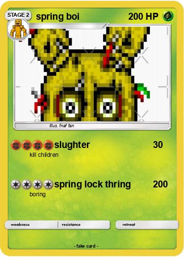 Pokemon spring boi