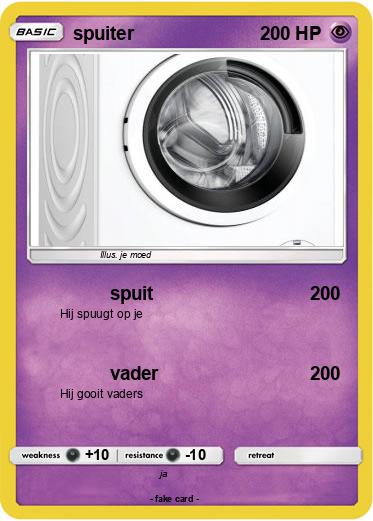 Pokemon spuiter