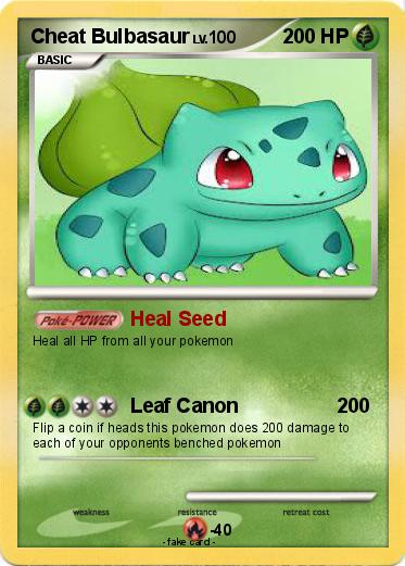 Pokemon Cheat Bulbasaur