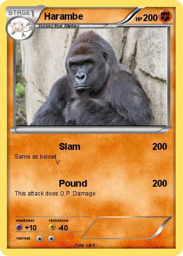 Pokemon Harambe
