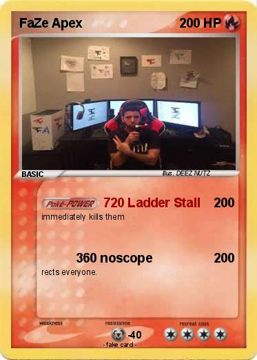 Pokemon FaZe Apex