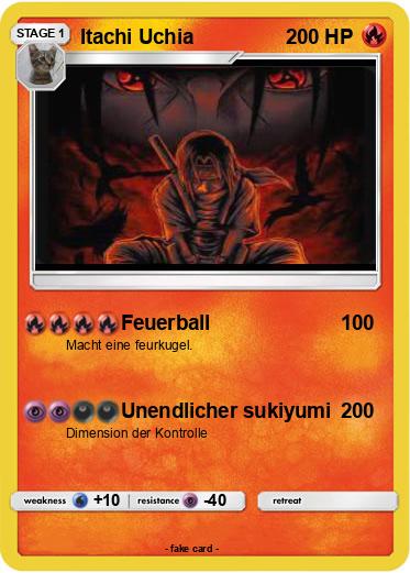 Pokemon Itachi Uchia