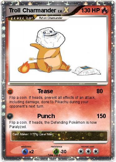 Pokemon Troll Charmander