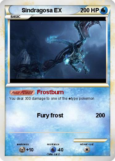 Pokemon Sindragosa EX