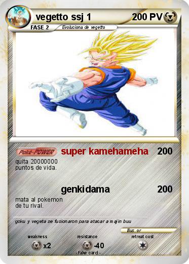Pokemon vegetto ssj 1