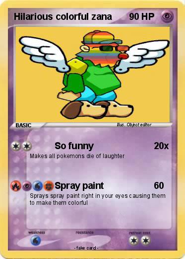Pokemon Hilarious colorful zana