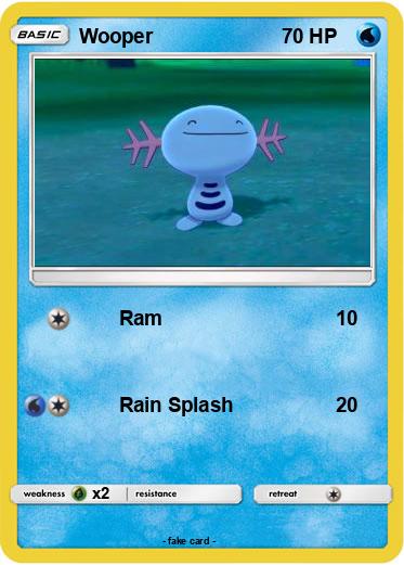 Pokemon Wooper
