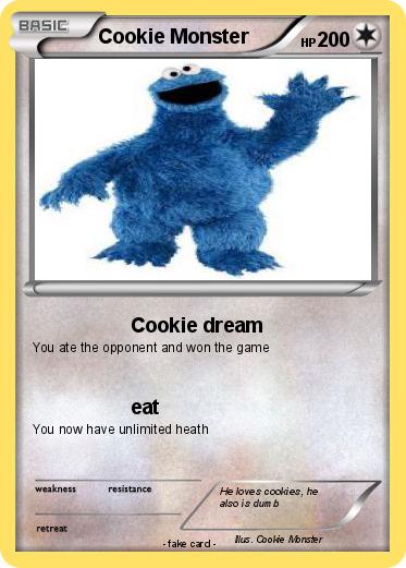Pokemon Cookie Monster