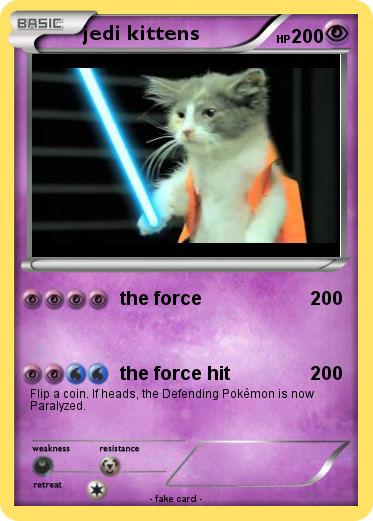Pokemon jedi kittens