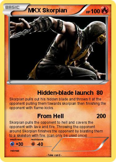 Pokemon MKX Skorpian