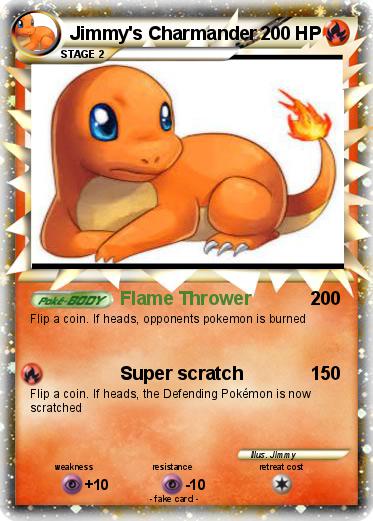Pokemon Jimmy's Charmander