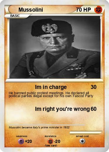 Pokemon Mussolini