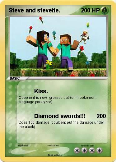 Pokemon Steve and stevette.