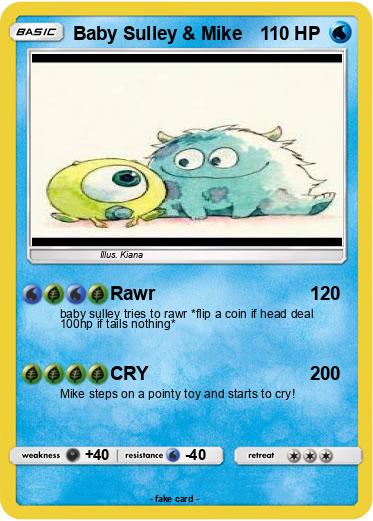 Pokemon Baby Sulley & Mike