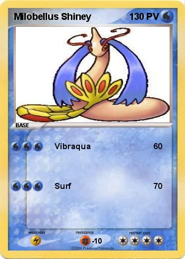 Pokemon Milobellus Shiney