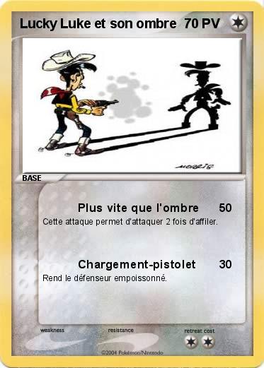 Pokemon Lucky Luke et son ombre