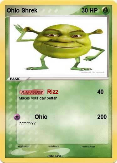 Pokemon Ohio Shrek