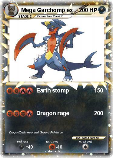 Pokemon Mega Garchomp ex
