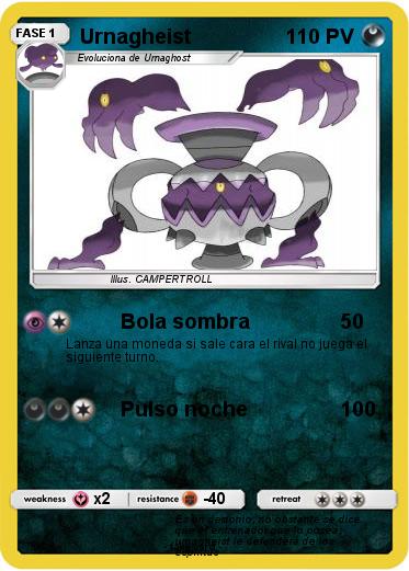 Pokemon Urnagheist