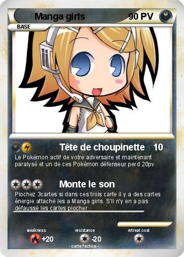 Pokemon Manga girls