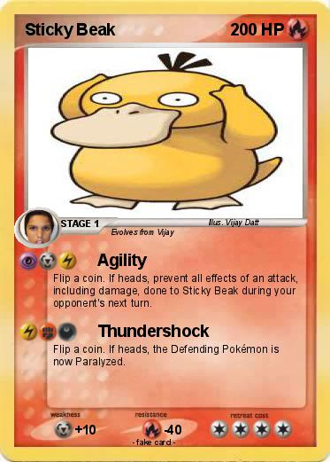 Pokemon Sticky Beak