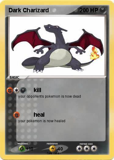 Pokemon Dark Charizard