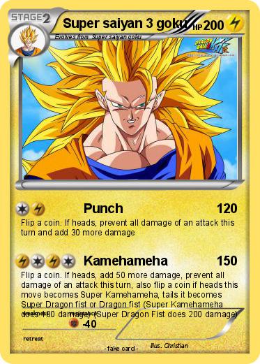 Pokemon Super saiyan 3 goku