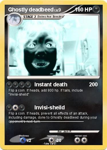 Pokemon Ghostly deadbeed